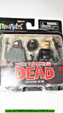 Walking Dead Minimates HOODED MICHONNE GABE 2013 Series 4 moc