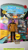 Star Trek GEORDI LAFORGE dress uniform space cap playmates moc