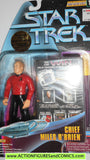 Star Trek CHIEF MILES O'BRIEN tribbles deep space nine 9 ds9 playmates moc