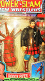 Wrestling action figures RODDY PIPER power slam wwf wwe moc