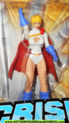 dc universe infinite heroes POWERGIRL crisis 12 superman action figure moc