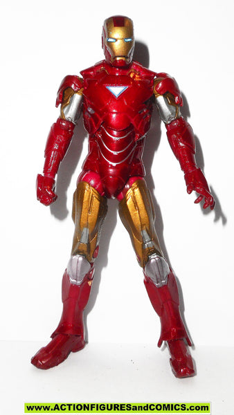 marvel universe IRON MAN mark VI 2 movie action figures 4321 ...