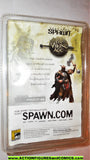 Spawn BLOODAXE dark ages 2002 san diego comic con mcfarlane toys mip moc