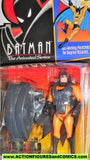 BATMAN animated series SKY DIVE BATMAN .00 card VARIANT 1993 TAS kenner moc