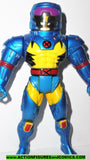 X-MEN X-Force toy biz WOLVERINE Space suit phoenix saga BLUE cd rom Marvel universe