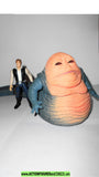 star wars action figures JABBA the HUTT & HAN SOLO beast rider 1997