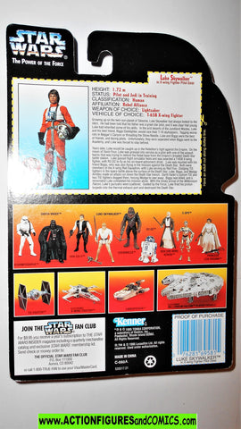 star wars action figures LUKE SKYWALKER X-WING FIGHTER PILOT GEAR powe –  ActionFiguresandComics