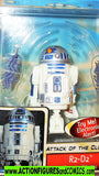 star wars action figures R2-D2 coruscant sentry 2002 Attack of the clones saga movie moc