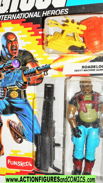 gi joe ROADBLOCK 1991 1999 funskool hasbro vintage g i moc ...