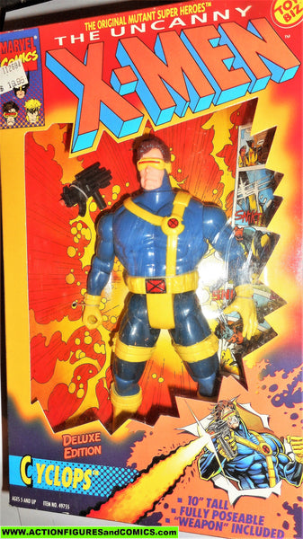 X-men X-force toy biz CYCLOPS deluxe 10 INCH marvel universe toybiz mo ...