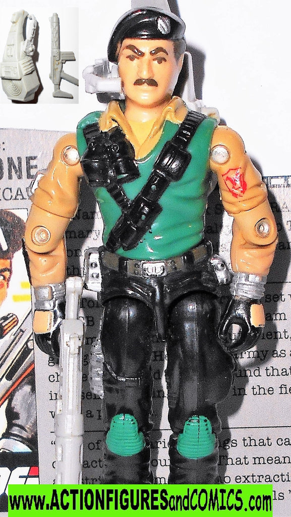 Gi joe DIAL TONE v1 1986 100% COMPLETE & File Card vintage gijoe ...