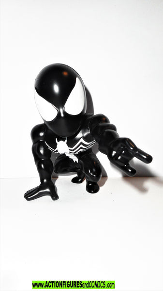 Marvel metals die cast SPIDER-MAN Black symbiote suit 4 inch Jada toys ...