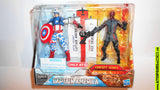 marvel universe CAPTAIN AMERICA vs RED SKULL arctic assault moc mib