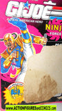 Gi joe DOJO 1992 vintage ninja force Complete FULL CARD gijoe