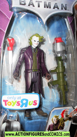 batman dark knight JOKER 5 inch TOYS R US mattel movie heath ledger moc