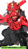 STAR WARS galactic heroes DARTH MAUL shirtless sith training hasbro toys pvc