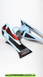 star wars titanium TIE INTERCEPTOR Baron Fel fighter 2006 galoob metals