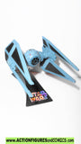 star wars titanium TIE INTERCEPTOR fighter 2006 galoob metals