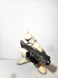 STAR WARS galactic heroes CLONE TROOPER pointing rifle complete hasbro