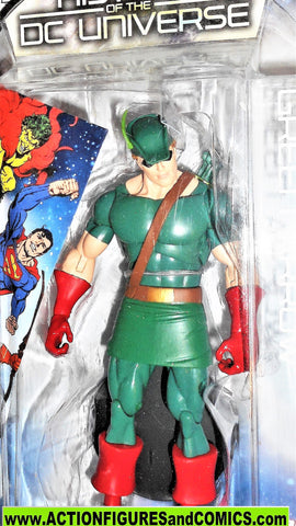 dc direct GREEN ARROW history of the dc universe moc