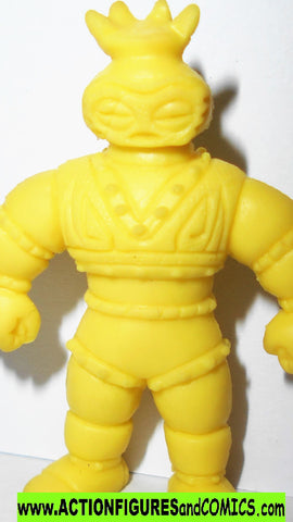 Kinnikuman Kinkeshi m.u.s.c.l.e HANIWA SATAN 194 Yellow muscle bandai