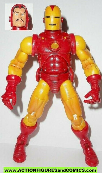 marvel legends IRON MAN series 1 wave tony stark 2002 toy biz action f ...