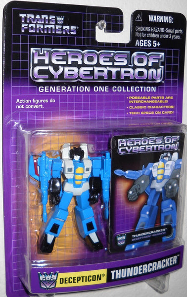 Transformers Heroes of Cybertron THUNDERCRACKER pvc action figure new ...